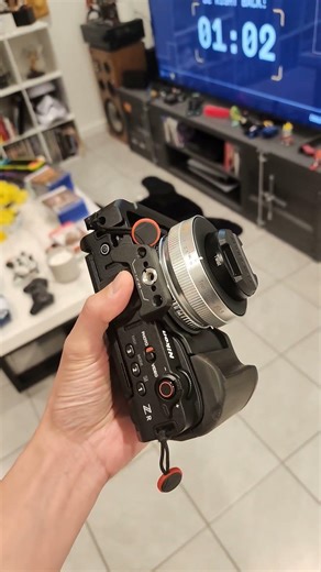 Less is MORE! Minimal Camera Setup | Nikon ZR + Lensbaby Trio #photography