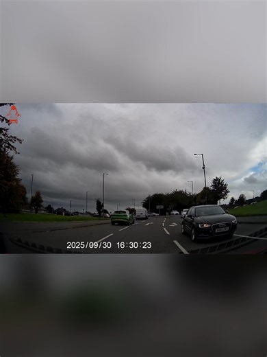 30.09.2025 | Driver Jumps Into My Path at the Roundabout | Laurencecroft Roundabout, Stirling | #Dashcam #Stirling Full video on YouTube 👇 https://youtu.be/PKQv5qLyT3M #drivinguk🇬🇧 #dashcamuk #ScottishRoads #UKTraffic #DrivingPOV #ThePhantomDriver
