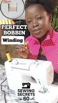 How to Wind a Perfect Bobbin | Correct Way to Wind a Bobbin | No More Tangled Stitches! #sewing