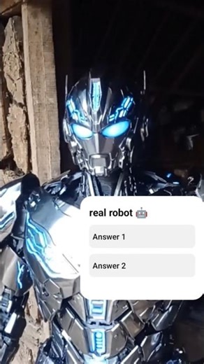 real robot 🤖
