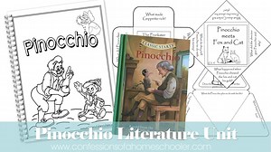Pinocchio Literature Unit Study - Confessions of a Homeschooler