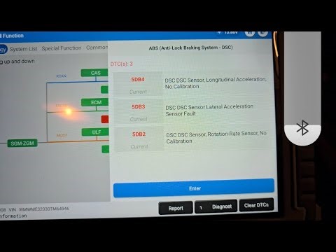 Mini cooper DSC repair and calibration. 5DB2, 5DB3, 5DB4