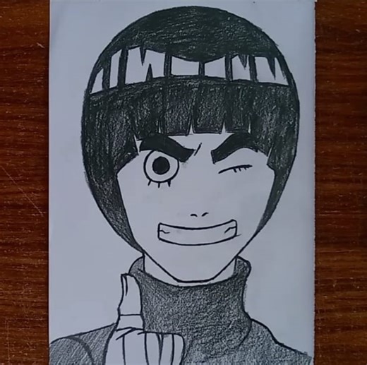 1.5K views · 11 reactions | How to draw Might Guy Easy #mightguy #naruto #artwork #artist #artistsoninstagram #easyart #americasgottalent | Dray Art King | Facebook