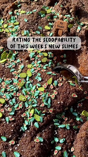 rating the scoopability of this week’s new slimes 🥄 dropping 5/12 ☻ inspired by: @dreamglowslime #asmr #slime #slimeshop #scoopingslime #fypシ