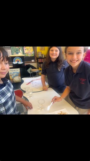 50 reactions | Our 4th grade scientists worked to make popcorn dance. They experimented with club soda and vinegar and baking soda to make popcorn kernels “dance”. They made observations with each method and learned that the bubbles helped the kernels bob up and down. | St. Nicholas-St. Mary School | Facebook
