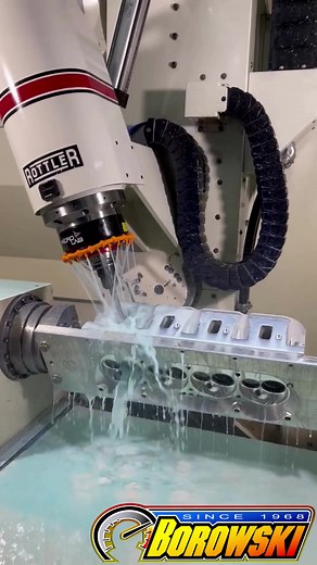 9.8K views · 369 reactions | Our 5-axis CNC is shown here porting a...