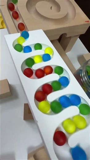 マーブルランレース HABAスロープ #マーブルラン #marblerun #marblesrace #ビー玉転がし #cuboro #woodentoys
