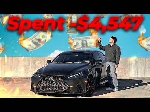 The Best Modifications for the Lexus IS350 (and WHY you need them)