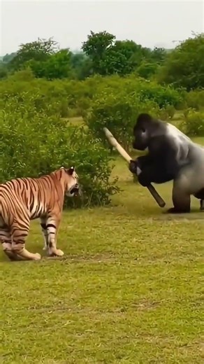 Gorilla 🦍 saved zebra