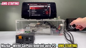 ​Mazda Apple CarPlay & Android Auto Retrofit Kit (2025 Upgrade) - OEM TK78-66-9U0C Hub for MZD Connect - Compatible with Mazda 2/3/6/CX-3/CX-5/CX-9/MX-5 (2015-2020 Models)​ (P2)