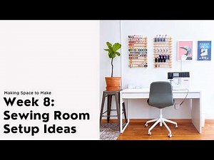 Furniture Ideas for Sewing Spaces: $65-$2500 Options | Making Space to Make | Week 8