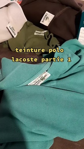Teinture de polo : Changez la couleur facilement