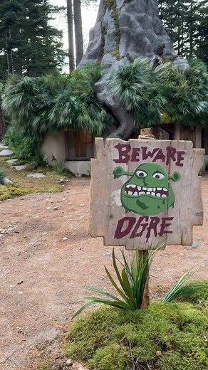 staying at shrek’s house. thanks to @airbnb for making this happen 💚