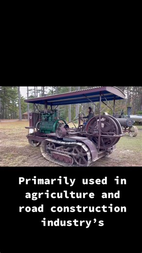 Holt 60 Caterpillar. #foryou #tractor #antiquetractortok #tractors #fyp #foryoupage #farmlife #caterpillarequipment #construction #caterpıllar #farm | Nellie Bellamy