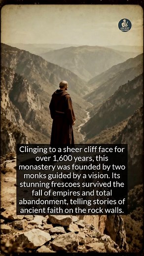 A remote monastery built into a cliff tells a story of incredible resilience. | Ancient Records