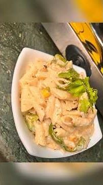 🤤White sauce creamy pasta by ||food_wishes||👩‍🍳❤️full video on my YouTube channel