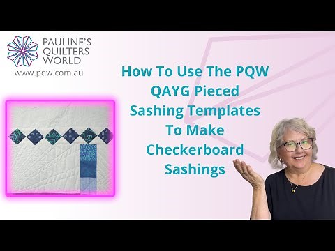 How To Make Checkerboard Sashings The Easy Way