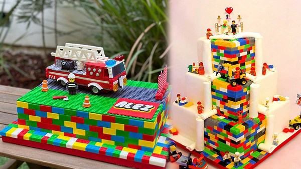 Delicious Lego Cake Creations with Creative Machines