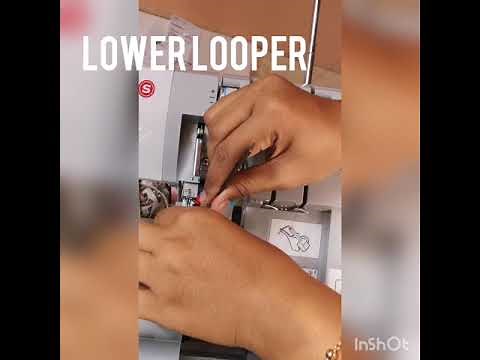 How to thread singer heavy duty 14HD854