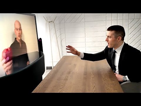 Lex Fridman tests Google Beam