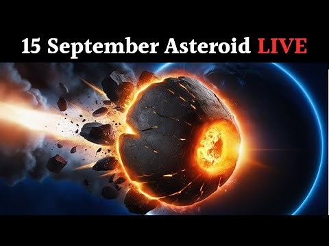 🔴 LIVE Asteroid Tracking Near Earth | NASA's Eyes | 2024 ON | 15 September Asteroid LIVE