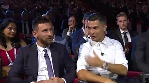 Lighter Moments ,Lionel Messi and Ronaldo share some jokes at UEFA Draw. | Advocacy For Human Rights and Democracy