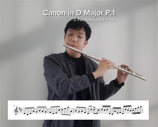 Canon in D: A Flute Interpretation by J. Pachelbel