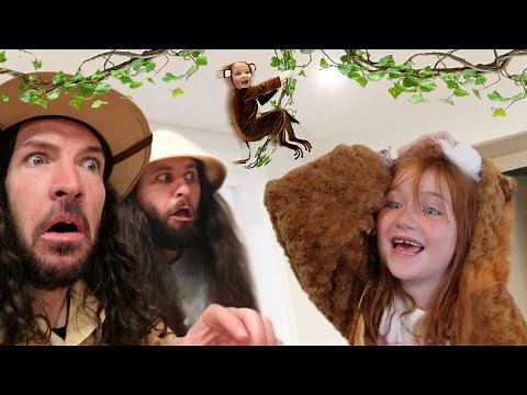 JUNGLE EXPLORERS find a Monkey Family!! is there more Treasure to be Found? ask Adley Niko & Clair