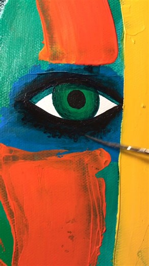 Easy Expressionism Art: Creative Portrait Painting Ideas