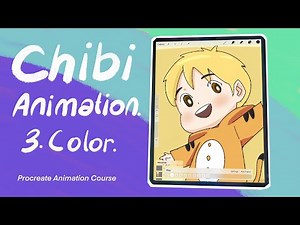 Procreate 2D Animation Course for Beginner part 3 l coloring | English