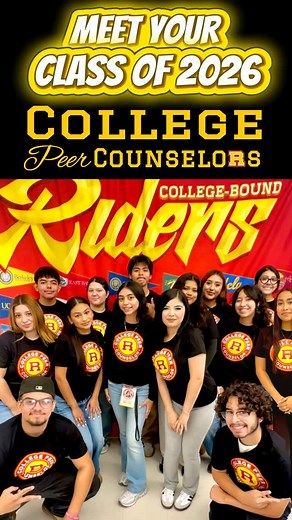 RHS College & Career Center on Instagram: "They’ve got the KNOWLEDGE, the VIBES, and the DRIVE!  Introducing your Class of 2026 College Peer Counselors — here to help us achieve your college goals! "