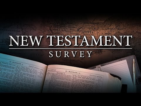 New Testament Survey Lesson 1