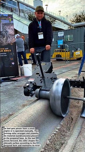 Modern Sidewalk Maker: Shape Sidewalks with High Accuracy!