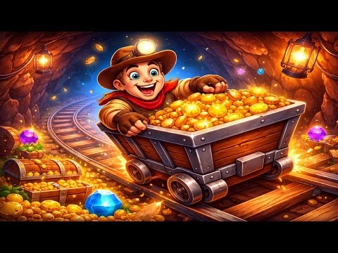 Rail Rush | Mine Cart Runner, Endless Adventure & Action Gameplay (Android/iOS)
