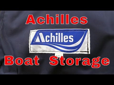 Achilles Inflatable Boat.... Deflate...Roll Up and Storage