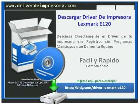 Descargar Driver De Impresora Lexmark E120