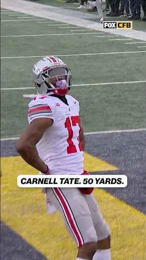 Carnell Tate with the good hands to haul it in for Ohio State 😤 Sponsored by @allstate