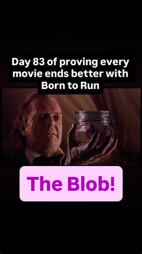 @jev2damaximum on Instagram: "The Blob (1988) Small town, Big Goo. One jar of pink apocalypse - Cue Springsteen! Halloween marathon! Cue Born to Run, and suddenly the apocalypse feels like a rock anthem. #TheBlob #BornToRun #Springsteen #80sHorror #CultClassic #CueSpringsteen #MovieMagic #CinemaLovers #FilmCommunity #HorrorFans"
