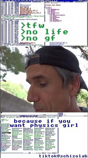 Terry Davis's obsession with Physics Girl Dianna Cowern