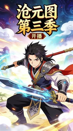 沧元图第三季开播即王炸！剧情炸裂、特效拉满，追番党速冲！#创作者中心 #创作灵感 #沧元图第三季 #国漫推荐#国风国漫
