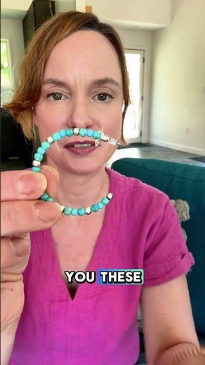 Womens' Turquoise Bead Hoop Earrings Jessica Simpson Silver & Turquoise or Gold & Turquoise Earrings