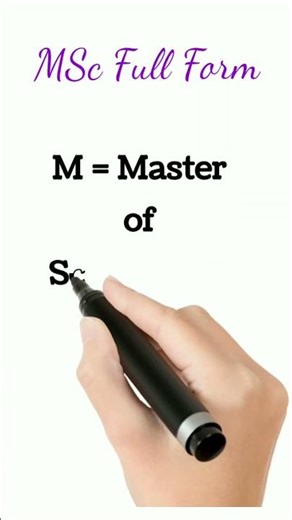 MSc Full Form.#fullform #msc