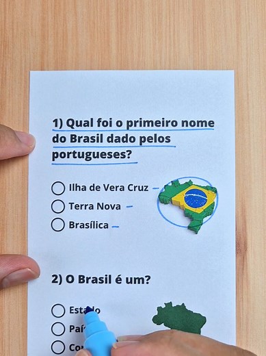 Teste seus conhecimentos sobre o Brasil com este quiz