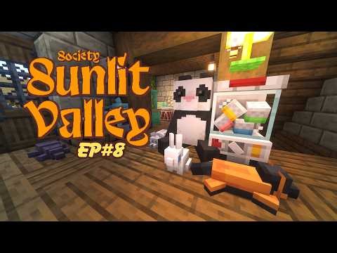 Sunlit Valley #8 - Animals to Plushies - Stardew in Minecraft Mod Pack