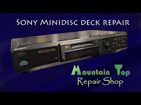 Sony MDS-JE440 MiniDisc Repair - MTRS