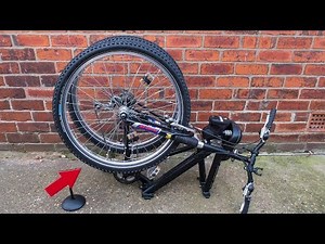 Homemade folding mountain bike conversion