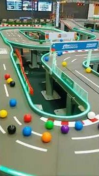 Insane Downhill Marble Race ⚡ 6 Colors – LED Madness! 🔥🏆