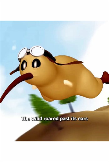 The wingless bird is born without wings,yet it yearns deeply to fly #cartoon #action #anime