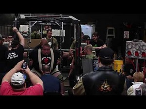 Nathan Baptist Squatting 1030lbs Utah State Record