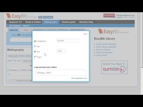Create an APA Parenthetical Citation